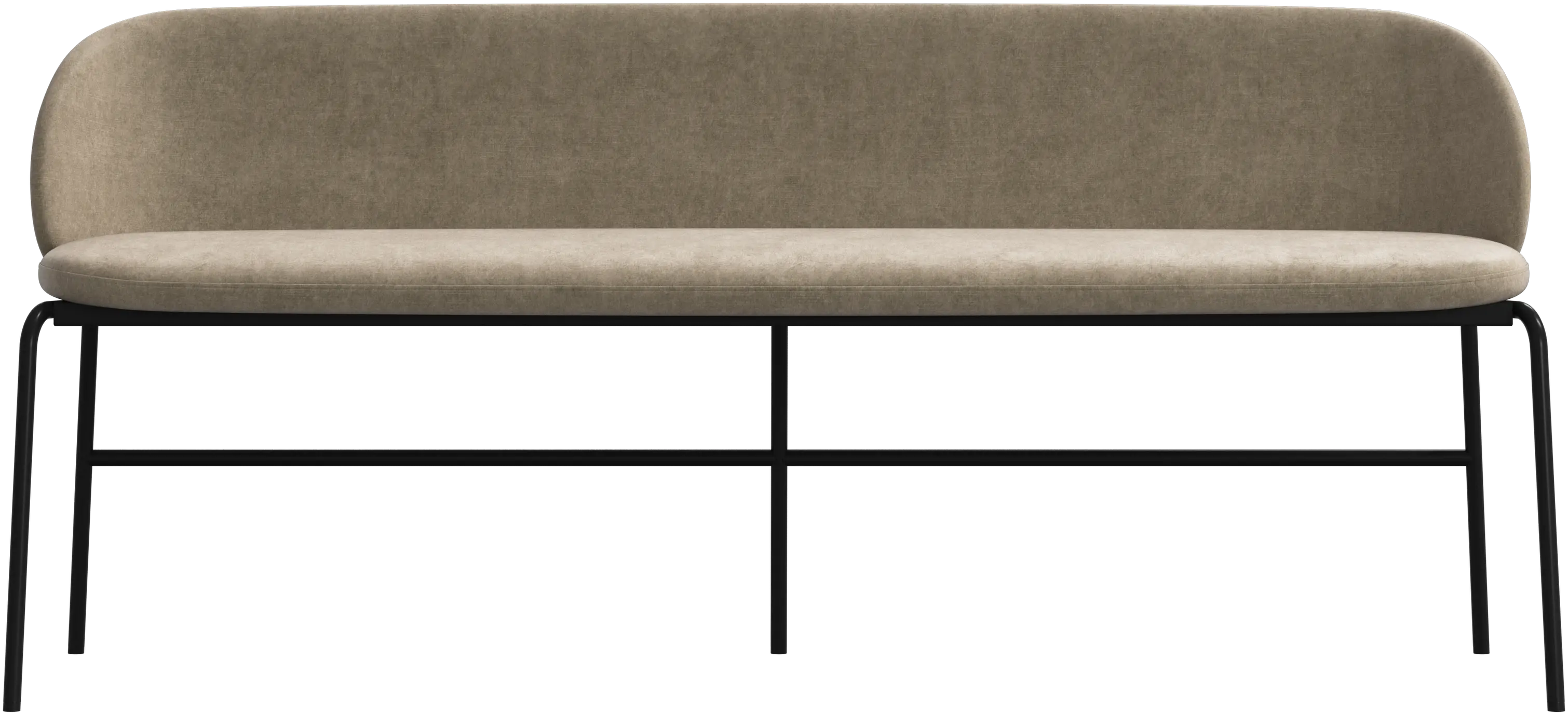 デザイナーベンチ | デンマークデザインの家具 - ベージュ